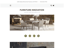 Tablet Screenshot of furnitureinnovation.com